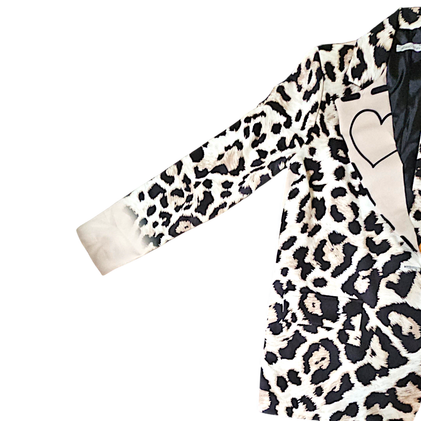 TJ Blush Leopard Blazer