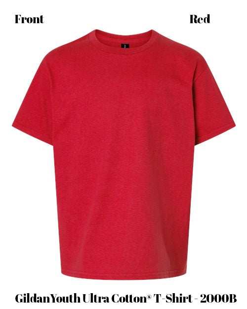 Custom t-shirt Gildan Youth Ultra Cotton® T-Shirt - 2000B