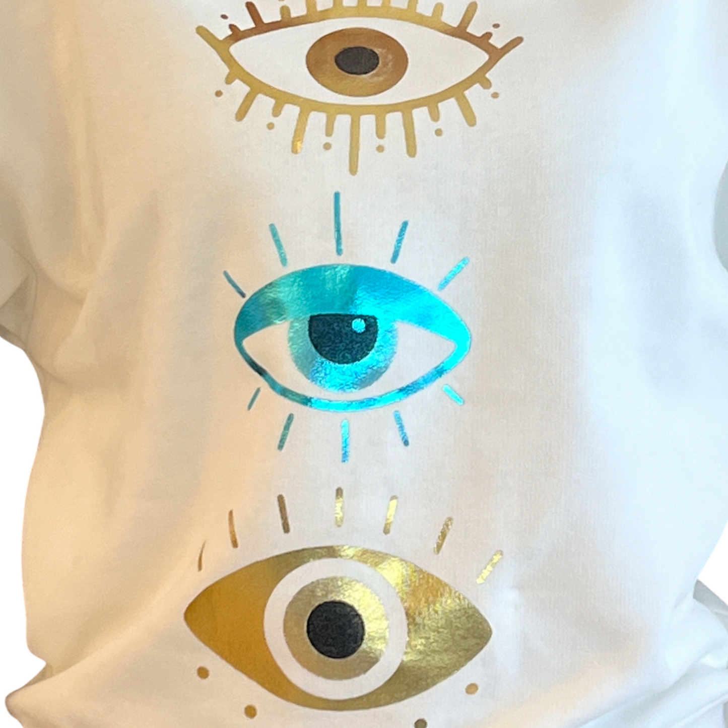 TJ Blush Evil Eye Sweater