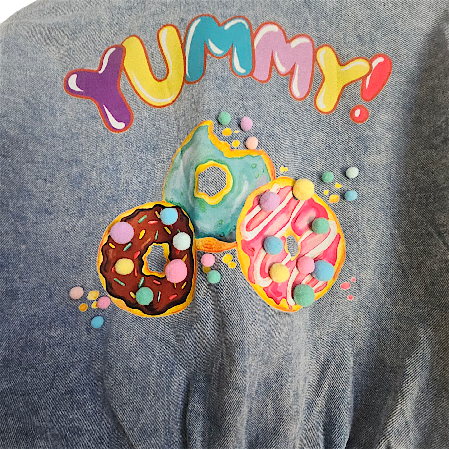 TJ Blush Yummy Denim Jacket