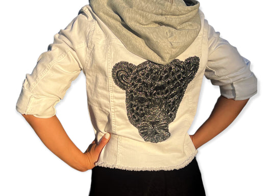 Women's Jacket White and Grey