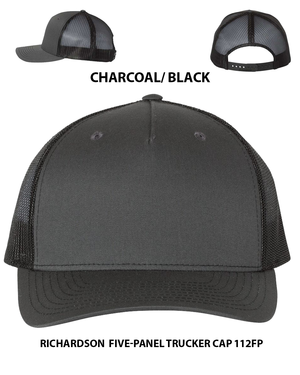 Custom hat Richardson  Five-Panel Trucker Cap 112FP Dtf