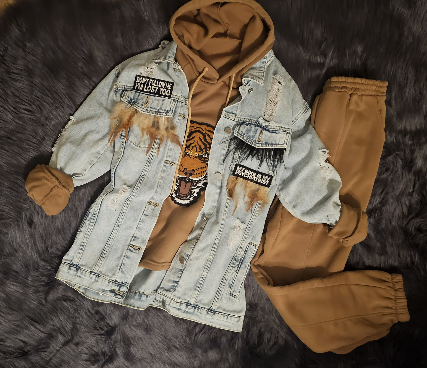 Tiger Denim Jacket