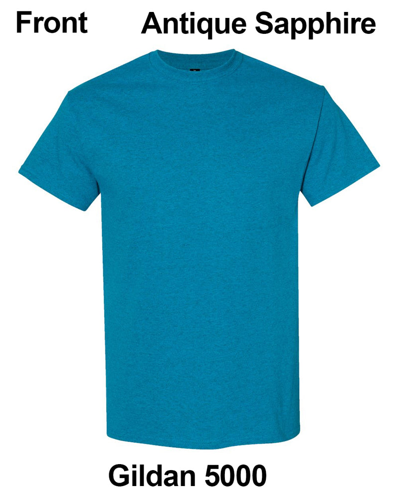 Custom T-shirt Print Gildan 5000 Unisex DTF