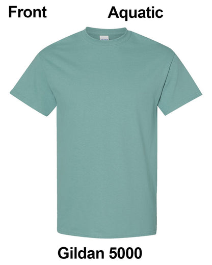 Custom T-shirt Print Gildan 5000 Unisex DTF