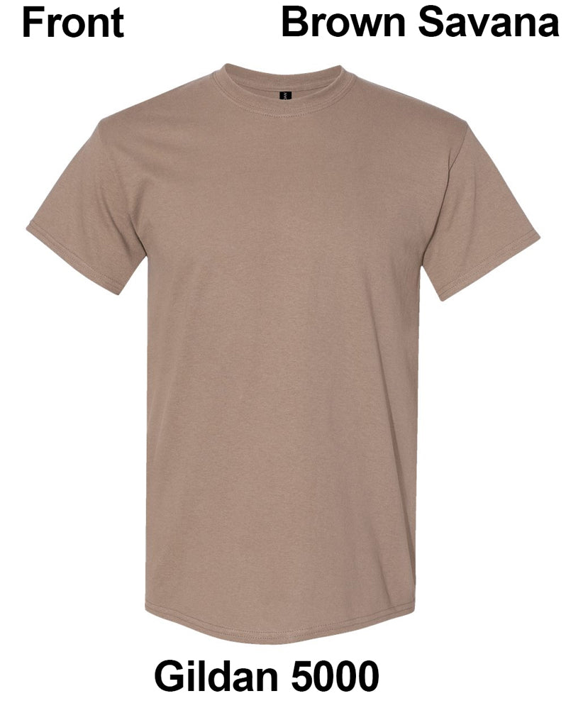 Custom T-shirt Print Gildan 5000 Unisex DTF