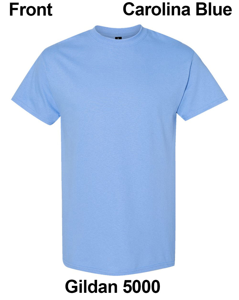 Custom T-shirt Print Gildan 5000 Unisex DTF