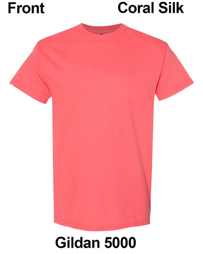 Custom T-shirt Print Gildan 5000 Unisex DTF