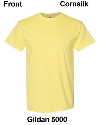Custom T-shirt Print Gildan 5000 Unisex DTF
