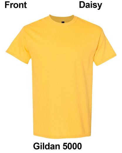 Custom T-shirt Print Gildan 5000 Unisex DTF