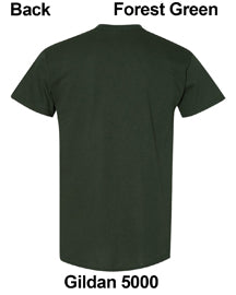 Custom T-shirt Print Gildan 5000 Unisex DTF