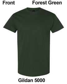 Custom T-shirt Print Gildan 5000 Unisex DTF