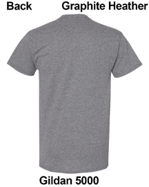 Custom T-shirt Print Gildan 5000 Unisex DTF