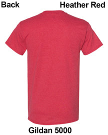 Custom T-shirt Print Gildan 5000 Unisex DTF