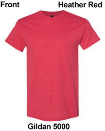 Custom T-shirt Print Gildan 5000 Unisex DTF