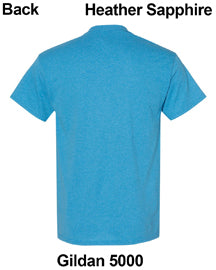 Custom T-shirt Print Gildan 5000 Unisex DTF