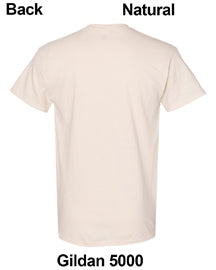Custom T-shirt Print Gildan 5000 Unisex DTF