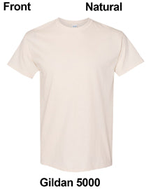 Custom T-shirt Print Gildan 5000 Unisex DTF