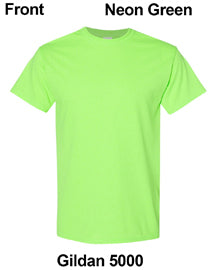 Custom T-shirt Print Gildan 5000 Unisex DTF