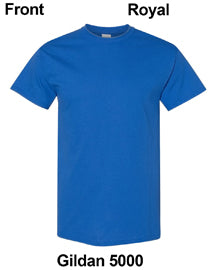 Custom T-shirt Print Gildan 5000 Unisex DTF