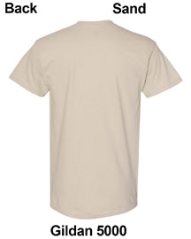 Custom T-shirt Print Gildan 5000 Unisex DTF