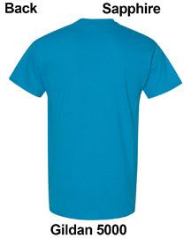 Custom T-shirt Print Gildan 5000 Unisex DTF