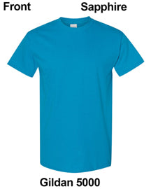 Custom T-shirt Print Gildan 5000 Unisex DTF