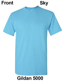 Custom T-shirt Print Gildan 5000 Unisex DTF