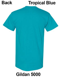 Custom T-shirt Print Gildan 5000 Unisex DTF