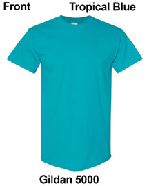 Custom T-shirt Print Gildan 5000 Unisex DTF