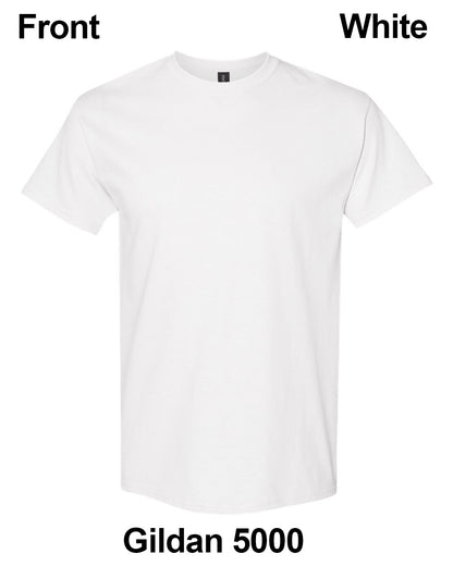 Custom T-shirt Print Gildan 5000 Unisex DTF