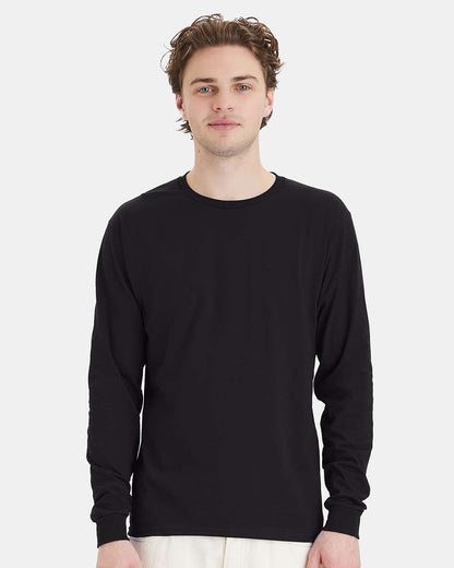 Custom Hanes 5286 Unisex Essential-T Long Sleeve T-Shirt DTF