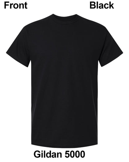 Custom T-shirt Print Gildan 5000 Unisex DTF