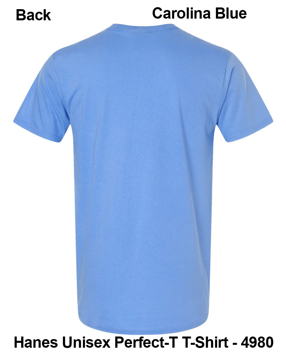 Customize Unisex T-shirt Print Hanes Perfect TEE 4980