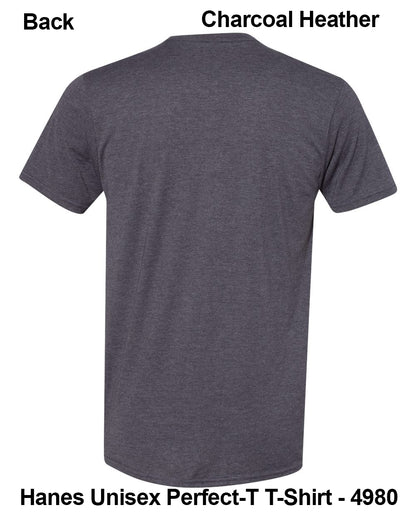 Customize Unisex T-shirt Print Hanes Perfect TEE 4980