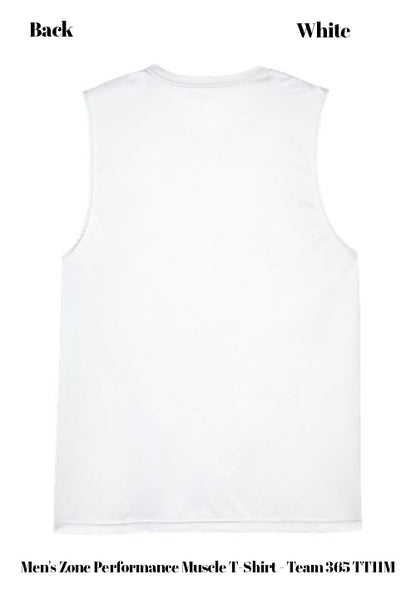 Custom Men's Zone Performance Muscle T-Shirt - Team 365 TT11M DTF