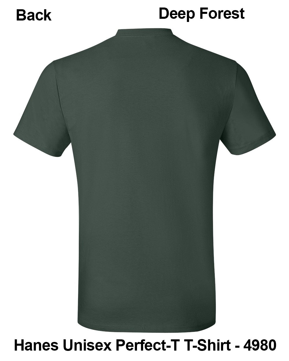 Customize Unisex T-shirt Print Hanes Perfect TEE 4980