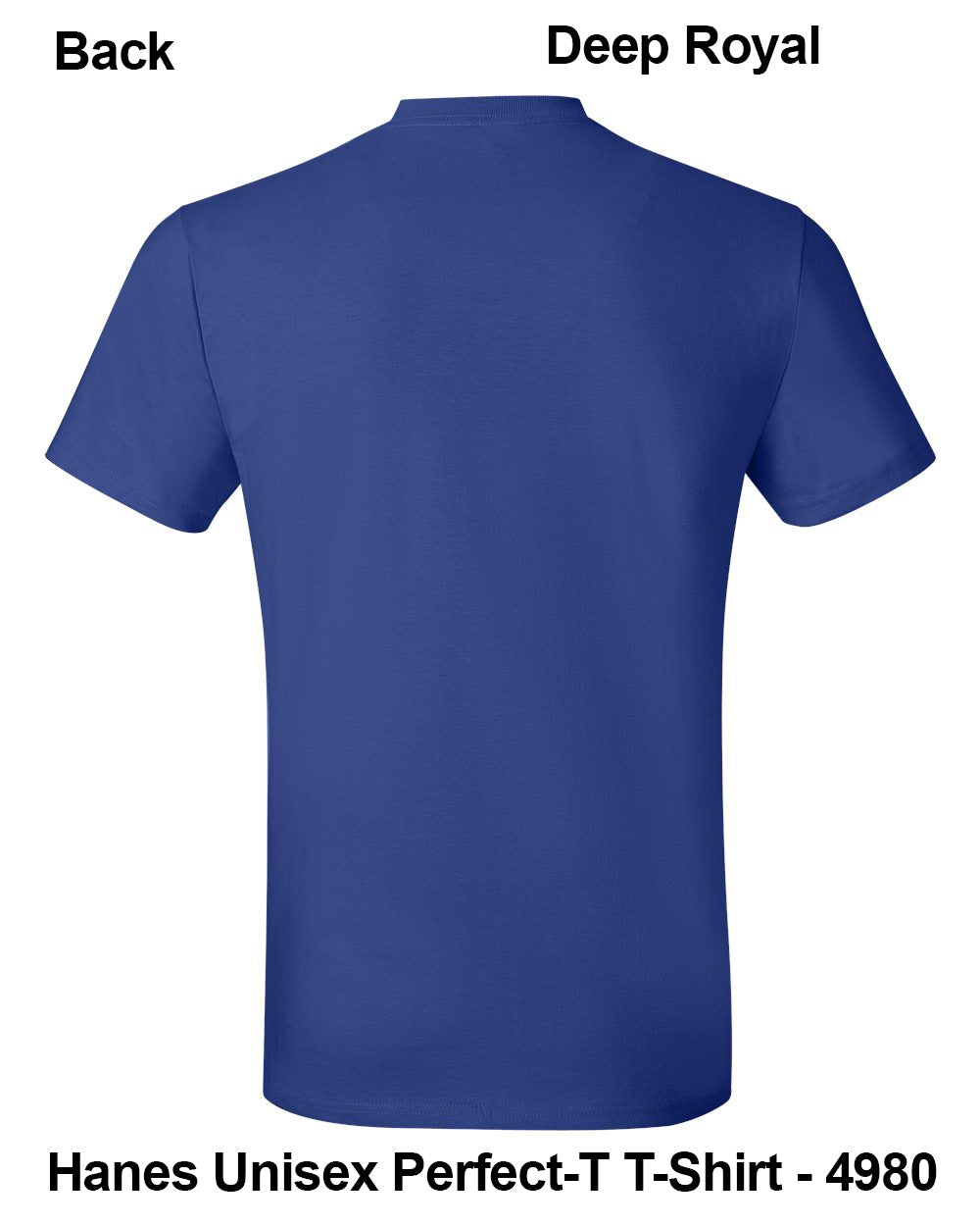 Customize Unisex T-shirt Print Hanes Perfect TEE 4980