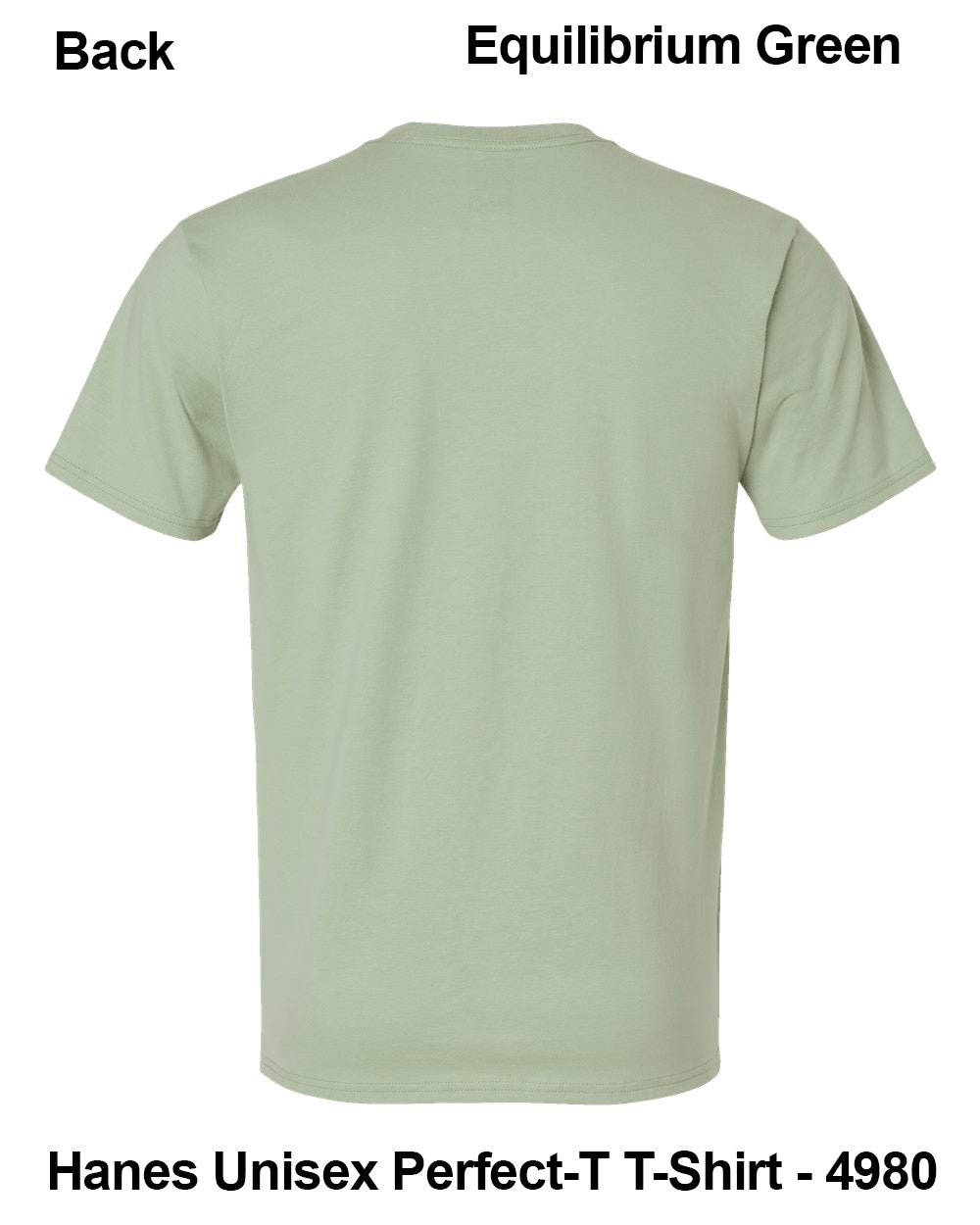 Customize Unisex T-shirt Print Hanes Perfect TEE 4980