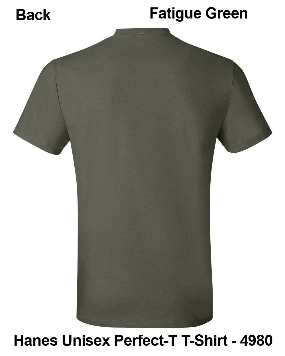 Customize Unisex T-shirt Print Hanes Perfect TEE 4980