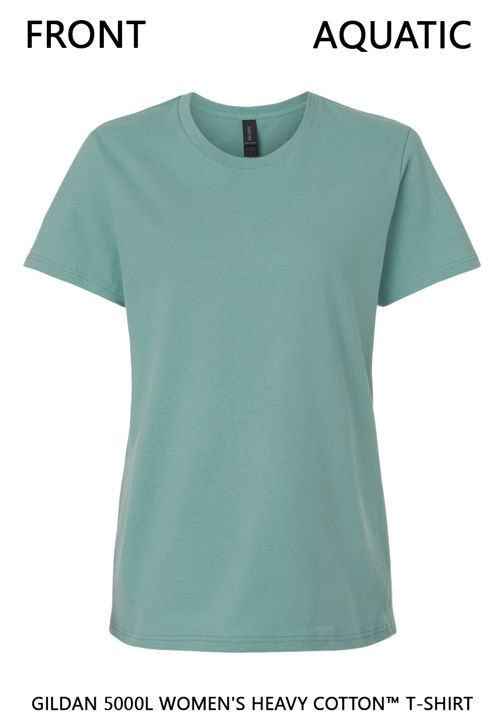 Custom Women's Heavy Cotton™ T-Shirt - Gildan 5000L DTF