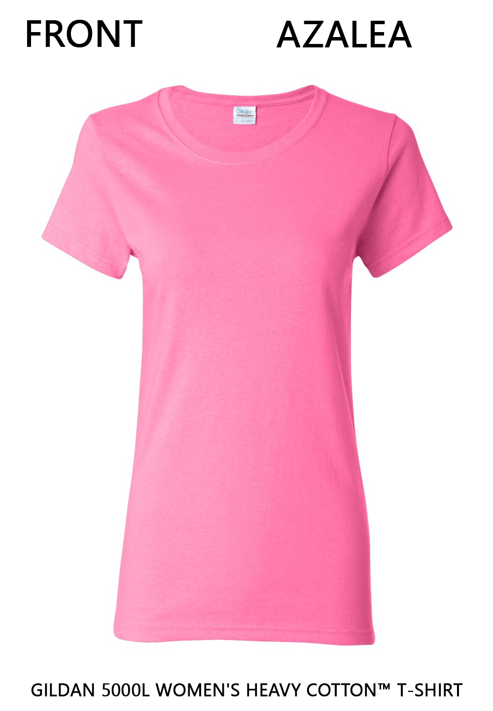Custom Women's Heavy Cotton™ T-Shirt - Gildan 5000L DTF