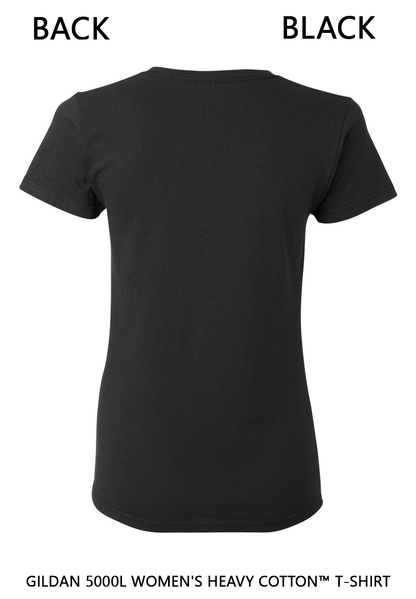 Custom Women's Heavy Cotton™ T-Shirt - Gildan 5000L DTF