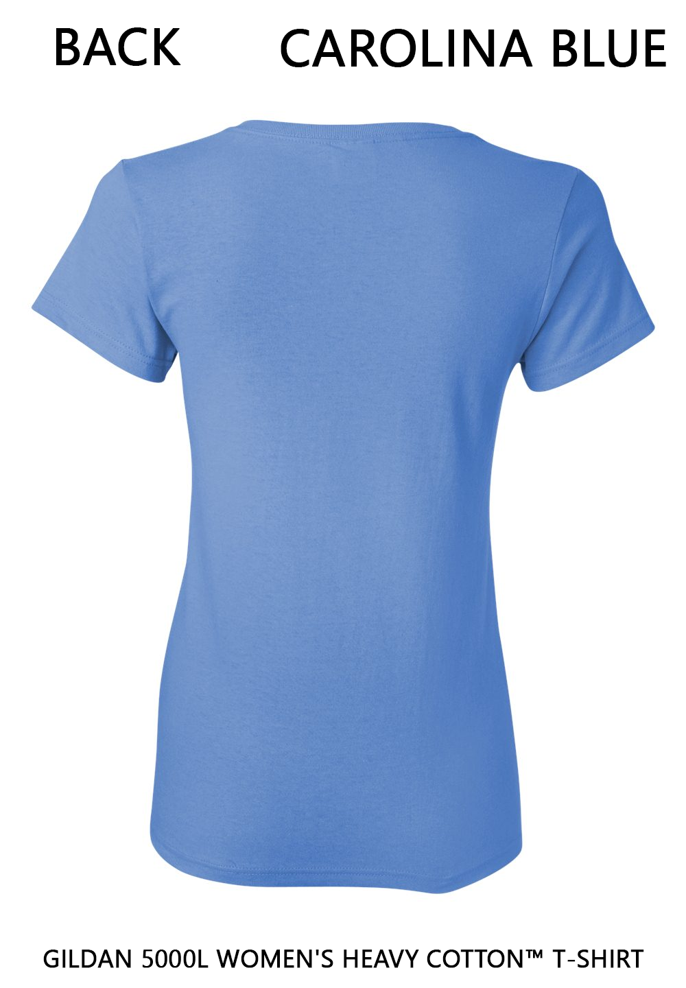 Custom Women's Heavy Cotton™ T-Shirt - Gildan 5000L DTF
