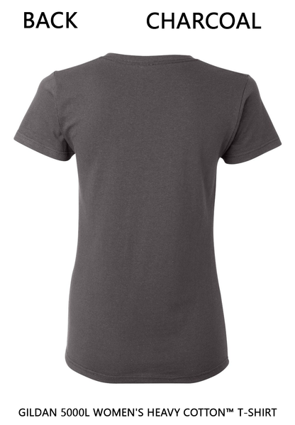 Custom Women's Heavy Cotton™ T-Shirt - Gildan 5000L DTF