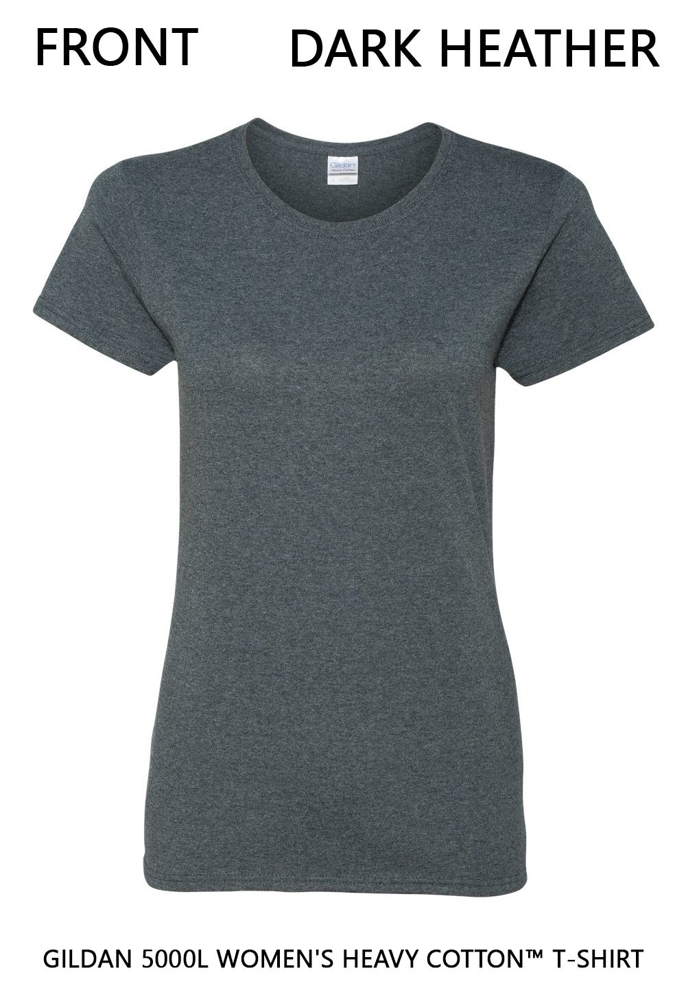 Custom Women's Heavy Cotton™ T-Shirt - Gildan 5000L DTF