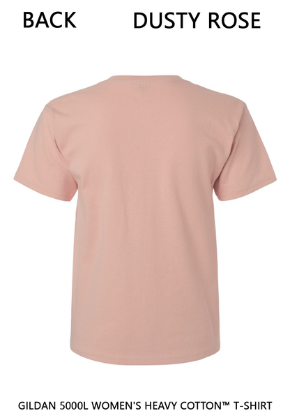 Custom Women's Heavy Cotton™ T-Shirt - Gildan 5000L DTF