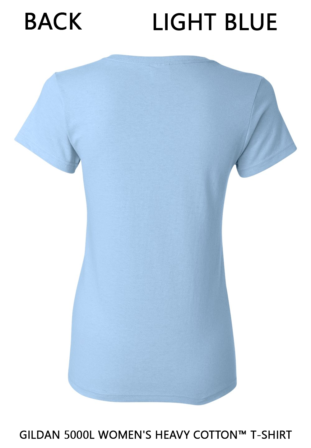 Custom Women's Heavy Cotton™ T-Shirt - Gildan 5000L DTF