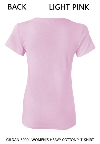 Custom Women's Heavy Cotton™ T-Shirt - Gildan 5000L DTF
