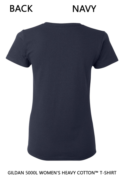 Custom Women's Heavy Cotton™ T-Shirt - Gildan 5000L DTF